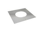 Bertrams Dw Blendblech 22BL45VA160 für Dachschräge, 30-45°, Ø 160 mm