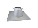 Bertrams Dw Dacheindichtungsflansch 22DE15VA180VA 0-15Grad, mit Regenkragen, Ø 180 mm