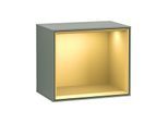 Villeroy und Boch Finion Regalmodul FD10HFGM 41,8x35,6x27cm, Regal Gold Matt, Olive Matt Lacquer
