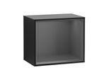 Villeroy und Boch Finion Regalmodul FD10GKPD 41,8x35,6x27cm, Regal Antracite Matt, Black matt lacquer