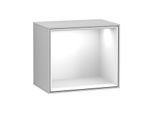 Villeroy und Boch Finion Regalmodul FD10GFGJ 41,8x35,6x27cm, Regal Glossy White, Light grey matt