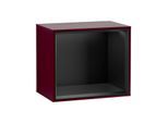 Villeroy und Boch Finion Regalmodul FD10PDHB 41,8x35,6x27cm, Regal Black Matt, Peony Matt