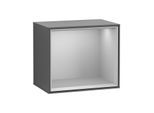 Villeroy und Boch Finion Regalmodul FD10GJGK 41,8x35,6x27cm, Regal Light Grey, Anthracite matt