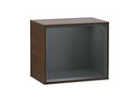 Villeroy und Boch Finion Regalmodul FD10HGGN 41,8x35,6x27cm, Regal Midnight Blue, Walnut veneer