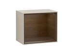 Villeroy und Boch Finion Regalmodul FD10GNHH 41,8x35,6x27cm, Regal Walnut Veneer, Sand Matt Lacquer