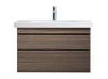 Duravit DuraStyle Waschtisch-Unterschrank DS648203535 93 x 44,8 cm, Eiche terra, 2 Schubkästen, wandhängend