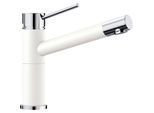 Blanco ALTA Compact Küchenarmatur 515317 SILGRANIT-Look silgranitweiß/chrom
