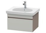 Duravit DuraStyle Waschtisch-Unterschrank DS638300743 60 x 45,3 cm, betongrau/basalt matt, 1 Auszug, wandhängend