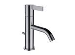 LAUFEN Kartell Waschtischarmatur H3113310901011 Edelstahl, Festauslauf 115mm, mit Ablaufventil