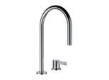 LAUFEN Kartell Waschtisch-2-Loch-Armatur H3113320042211, o. Ablaufg., schwenkbar, Edelstahl