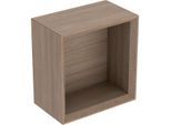 Geberit iCon Wandbox 502321JH1 22,5x23,3x13,2cm, quadratisch, eiche natur/Melamin Struktur
