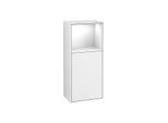 Villeroy und Boch Finion Seitenschrank F500GFGF 41,8x93,6x27cm, links, Regal oben Glossy White, Glossy white lacquer