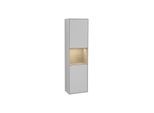 Villeroy und Boch Finion Hochschrank G460PCGJ 41,8x151,6cm, links, Emotion, Regal Oak Venerr, Light grey matt