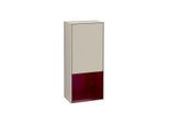 Villeroy und Boch Finion Seitenschrank G550HBHH 41,8cm, rechts, Emotion, Regal unten Peony Matt, Sand Matt Lacquer
