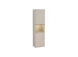Villeroy und Boch Finion Hochschrank F460PCHH 41,8x151,6x27cm, links, Regal Oak Venerr, Sand Matt Lacquer