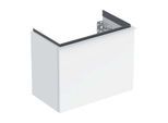Geberit iCon Handwaschbecken-Unterschrank 502302011 52x41,5x30,7cm, 1 Schublade, weiß hochglänzend, Griff weiß matt