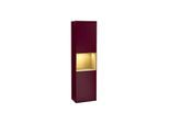 Villeroy und Boch Finion Hochschrank F470HFHB 41,8x151,6x27cm, rechts, Regal Gold Matt Lacquer, Peony Matt