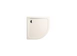 Kaldewei Arrondo Duschwanne 460348043231 100x100x6,5cm, mit Träger, Perl-Effekt, pergamon