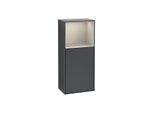 Villeroy und Boch Finion Seitenschrank G510HHHG 41,8x93,6cm, rechts, Emotion, Regal oben Sand Matt, Midnight Blue Matt Lacquer
