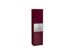 Villeroy und Boch Finion Hochschrank F460GJHB 41,8x151,6x27cm, links, Regal Grey Matt Lacquer, Peony Matt
