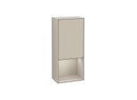 Villeroy und Boch Finion Seitenschrank G540HHHH 41,8cm, links, Emotion, Regal unten Sand Matt, Sand Matt Lacquer