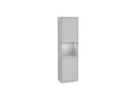 Villeroy und Boch Finion Hochschrank F470GJGJ 41,8x151,6x27cm, rechts, Regal Grey Matt Lacquer, Light grey matt