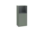 Villeroy und Boch Finion Seitenschrank G530HGGM 41,8cm, rechts, Ladestation, Emotion, Regal Midnight Blue Matt Lacquer, Olive Matt Lacquer
