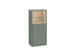 Villeroy und Boch Finion Seitenschrank F530PCGM 41,8cm, rechts, Ladestation, Regal Oak Venerr, Olive Matt Lacquer