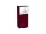 Villeroy und Boch Finion Seitenschrank F520GFHB 41,8cm, links, Ladestation, Regal Glossy white lacquer, Peony Matt