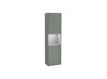 Villeroy und Boch Finion Hochschrank G460GJGM 41,8x151,6cm, links, Emotion, Regal Grey Matt Lacquer, Olive Matt Lacquer