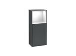 Villeroy und Boch Finion Seitenschrank G530GFHG 41,8cm, rechts, Ladestation, Emotion, Regal Glossy White Lacquer, Midnight Blue Matt Lacquer