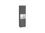 Villeroy und Boch Finion Hochschrank G470MTGK 41,8x151,6cm, rechts, Emotion, Regal White matt lacquer, Anthracite matt