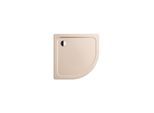 Kaldewei Arrondo Duschwanne 460335000030 100x100x6,5cm, mit Träger, Antislip, bahamabeige