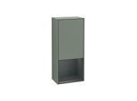 Villeroy und Boch Finion Seitenschrank F550HGGM 41,8x93,6x27cm, rechts, Regal unten Midnight Blue Matt, Olive Matt Lacquer