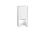 Villeroy und Boch Finion Seitenschrank F540GFGF 41,8x93,6x27cm, links, Regal unten Glossy White, Glossy white lacquer