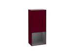 Villeroy und Boch Finion Seitenschrank G550GKHB 41,8cm, rechts, Emotion, Regal unten Anthracite matt, Peony Matt