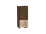 Villeroy und Boch Finion Seitenschrank G550PCGN 41,8cm, rechts, Emotion, Regal unten Oak Veneer, Walnut veneer