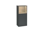 Villeroy und Boch Finion Seitenschrank G530PCHG 41,8cm, rechts, Ladestation, Emotion, Regal Oak Venerr, Midnight Blue Matt Lacquer