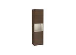 Villeroy und Boch Finion Hochschrank G470HHGN 41,8x151,6cm, rechts, Emotion, Regal Sand Matt Lacquer, Walnut veneer