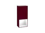 Villeroy und Boch Finion Seitenschrank G540GFHB 41,8cm, links, Emotion, Regal unten Glossy White, Peony Matt