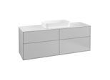 Villeroy und Boch Finion Waschtischunterschrank F32100GJ 160x60,3cm, Abdeckplatte white matt, Light grey matt