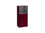 Villeroy und Boch Finion Seitenschrank G520GKHB 41,8cm, links, Ladestation, Emotion, Regal Anthracite Matt Lacquer, Peony Matt