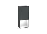 Villeroy und Boch Finion Seitenschrank G540GFHG 41,8cm, links, Emotion, Regal unten Glossy White, Midnight Blue Matt Lacquer