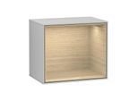 Villeroy und Boch Finion Regalmodul G580PCGJ 41,8x35,6x27cm, Emotion, Regal Oak Veneer, Light grey matt