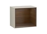 Villeroy und Boch Finion Regalmodul G590GNHH 41,8x35,6cm, Ladestation, Emotion, Regal Walnut Veneer, Sand Matt Lacquer