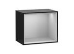 Villeroy und Boch Finion Regalmodul F590GJPH 41,8x35,6x27cm, Ladestation, Regal Light Grey, Glossy Black Lacquer