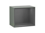 Villeroy und Boch Finion Regalmodul F590GKGM 41,8x35,6x27cm, Ladestation, Regal Antracite Matt, Olive Matt Lacquer