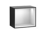 Villeroy und Boch Finion Regalmodul F590MTPD 41,8x35,6x27cm, Ladestation, Regal White Matt, Black matt lacquer
