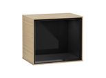Villeroy und Boch Finion Regalmodul G580PHPC 41,8x35,6x27cm, Emotion, Regal Glossy Black, Oak Veneer
