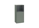 Villeroy und Boch Finion Seitenschrank G520HGGM 41,8cm, links, Ladestation, Emotion, Regal Midnight Blue Matt Lacquer, Olive Matt Lacquer